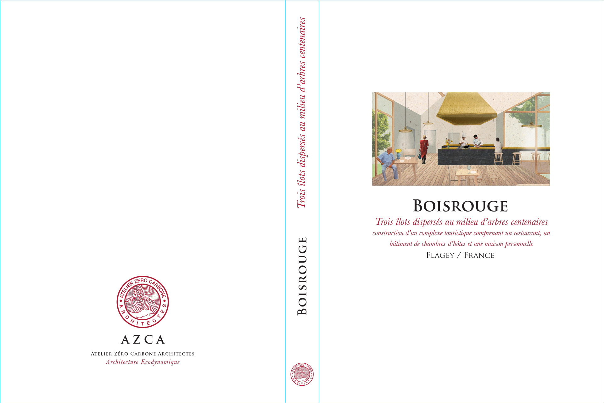 Image de couverture du Livre de plans du projet de Boisrouge